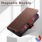For iPhone 17 SUTENI J07 Multifunctional Horizontal Flip Magsafe Leather Phone Case(Brown) - 3