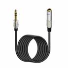 JUNSUNMAY 6.35mm 1/4 inch Male to Female Stereo Headphone Guitar Extension Cable Cord, Length:10m - 1