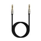 JUNSUNMAY 6.35mm 1/4 inch Male to Male Stereo Headphone Guitar Extension Cable Cord, Length:5m - 1