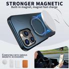 For iPhone 16 Pro Kalebol Magnetic MagSafe Rotation Holder PC Phone Case(Blue) - 2