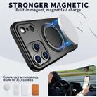 For iPhone 17 Pro Max Kalebol Magnetic MagSafe Rotation Holder PC Phone Case(Black) - 2