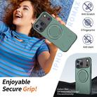For iPhone 17 Pro Max Kalebol Magnetic MagSafe Rotation Holder PC Phone Case(Grey Green) - 3