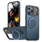 For iPhone 17 Pro Max Kalebol Magnetic MagSafe Rotation Holder PC Phone Case(Blue) - 1