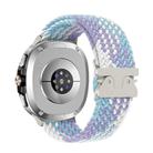 For Samsung Galaxy Watch8 / Watch8 Classic Parachute Buckle Braided Nylon Watch Band(Violet) - 1