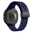 For Samsung Galaxy Watch8 / Watch8 Classic Mesh Magnetic Silicone Watch Band(Midnight Blue) - 2