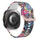 For Samsung Galaxy Watch Ultra 47mm / Ultra 2025 Printed Silicone Watch Band(Colorful Jellyfish) - 2