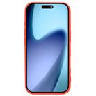 For iPhone 17 Pro Max Kalebol Solid Color Simple All-inclusive Liquid Silicone Phone Case(Orange) - 3