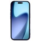For iPhone 17 Pro Max Kalebol Solid Color Simple All-inclusive Liquid Silicone Phone Case(Midnight Blue) - 3