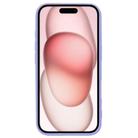 For iPhone 17 Kalebol Solid Color Simple All-inclusive Liquid Silicone Phone Case(Purple) - 3