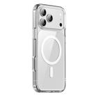 For iPhone 17 Pro Max Kalebol Ice-clear MagSafe Anti-drop Phone Case(Transparent) - 1