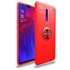 Metal Ring Holder 360 Degree Rotating TPU Case for OPPO RENO Z(Red+Red) - 1