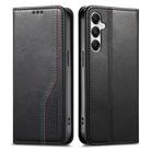 For Samsung Galaxy A05S 4G Elastic Wristband Magnetic Suction Leather Phone Case(Black) - 2