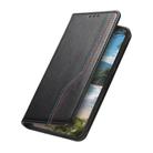 For Samsung Galaxy A05S 4G Elastic Wristband Magnetic Suction Leather Phone Case(Black) - 3