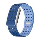 For WHOOP 5.0 Regular Magnetic Silicone Breathable Watch Band(Blue Light Blue) - 1