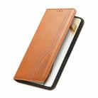 For Honor 200 Pro Elastic Wristband Magnetic Suction Leather Phone Case(Brown) - 3