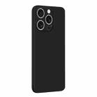 For iPhone 13 Pro Max MOFI Caring Soft Shell Liquid Silicone Skin Feel Phone Case(Black) - 1