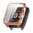 For Garmin Venu X1 ENKAY Hat-Prince Full Coverage Electroplated TPU Watch Cover with Screen Protection(Rose Gold) - 1