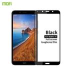 MOFI 9H 2.5D Full Screen Tempered Glass Film for Xiaomi Redmi 7A （Black） - 1