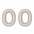 For Sony WH-1000XM6 Solid Color Silicone Earphone Protective Cover Set(Rose Gray) - 3