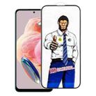 For Redmi Note 12 Pro 4G Gorilla Explosion-Proof Anti-Fingerprint HD Tempered Glass Film - 1