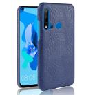 Shockproof Crocodile Texture PC + PU Case for Huawei P20 lite 2019 / Huawei nova 5i(Blue) - 1