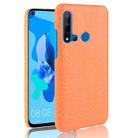 Shockproof Crocodile Texture PC + PU Case for Huawei P20 lite 2019 / Huawei nova 5i(Orange) - 1