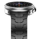 For Samsung Galaxy Watch8 / Watch8 Classic Butterfly Buckle Stainless Steel Watch Band(Black) - 2