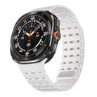 For Samsung Galaxy Watch Ultra 47mm / Ultra 2025 Breathable Silicone Magnetic Watch Band(Starlight) - 2