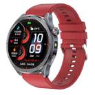 ET472 1.53 inch Color Screen BT Smart Watch Silicone Strap, Support AI-GPT Intelligent Question and Answer(Red) - 1