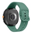 For Samsung Galaxy Watch8 / Watch8 Classic Flat Solid Color Silicone Watch Band(Cactus) - 2