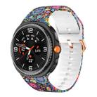 For Samsung Galaxy Watch8 / Watch8 Classic Printed Silicone Watch Band(Colorful Jellyfish) - 1