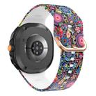 For Samsung Galaxy Watch8 / Watch8 Classic Printed Silicone Watch Band(Colorful Jellyfish) - 2