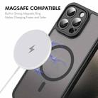 For iPhone 15 Pro ENKAY Hat-Prince MagSafe Matte Translucent Shockproof Phone Case with Large Arc Edge Film(Blue) - 3