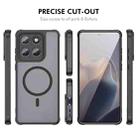 For Motorola Edge 60 Fusion / 60 / 60s ENKAY Hat-Prince MagSafe Matte Translucent Shockproof Phone Case with Soft Hydrogel Film(Black) - 2