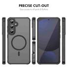 For Samsung Galaxy S24 FE ENKAY Hat-Prince MagSafe Matte Translucent Shockproof Phone Case with Large Arc Edge Film(Green) - 2