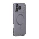 For iPhone 17 Pro Max ENKAY MagSafe Matte TPU Phone Case with Lens Film(Dark Grey) - 1