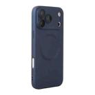For iPhone 17 Pro ENKAY MagSafe Matte TPU Phone Case with Lens Film(Dark Blue) - 1