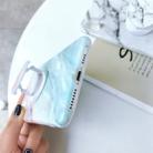 Glossy Marble Folding Bracket Anti-drop TPU Case for iPhone XR(Z3) - 4