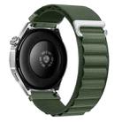 For Huawei Watch GT 6 46mm Alpine Loop Nylon Watch Band(Green) - 2