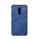 PINWUYO Shockproof Waterproof Full Coverage TPU + PU Cloth+Anti-shock Cotton Protective Case  for Sony Xperia 1 / Xperia XZ4(Blue) - 1