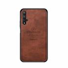 PINWUYO Shockproof Waterproof Full Coverage PC + TPU + Skin Protective Case for Huawei Honor 20(Brown) - 1