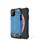 For iPhone 11 Pro Max Magic Armor TPU + PC Combination Case for  iPhone 11 Pro Max(Blue) - 1