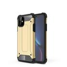 For iPhone 11 Magic Armor TPU + PC Combination Case (Gold) - 1