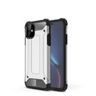 For iPhone 11 Magic Armor TPU + PC Combination Case (Silver) - 1
