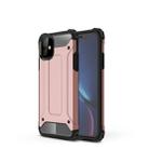 For iPhone 11 Magic Armor TPU + PC Combination Case (Rose Gold) - 1