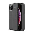 For iPhone 11 Pro Litchi Texture TPU Shockproof Case(Black) - 1