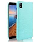 Shockproof Crocodile Texture PC + PU Case for Xiaomi Redmi 7A(Light green) - 1