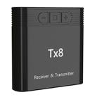 TX8 Bluetooth Transmitter and Receiver 2-in-1 Bluetooth 5.0 Audio Transmitter Car Bluetooth Receiver(Black) - 1