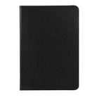 ENKAY 360 Degree Rotation Lichi Texture Leather Case with Holder for HUAWEI MediaPad M6 10.8 2019(Black) - 2