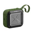 W-KING S7 Mini Wireless Waterproof Loudspeaker With TF/FM/AUX/NFC Bluetooth Bike Speaker(Army Green) - 1